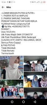 Lowongan kerja d pt sarung tangan tanjung morawa. Lowongan Kerja Resmi Ke Malaysia å¸–å­ Facebook