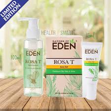 So today i want to give review about this face product from garden of eden. Garden Of Eden Rosa T Cleanser Rosa T Acne Gel 100ml 15ml Shopee Malaysia