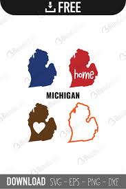 Free Free 140 Home Michigan Svg SVG PNG EPS DXF File