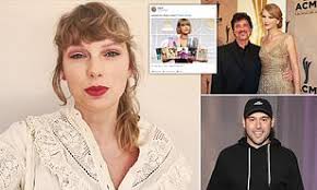 Taylor swift in pink and purple pictures. Taylor Swift S Fans Celebrate With Taylorisfree As Hitmaker Can Once Again Record Her Old Music Daily Mail Online