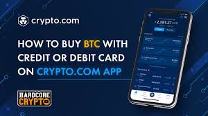Credit card, debit card, euro bank account, 3d secure credit card. How To Buy Bitcoin With A Credit Or Debit Card On Crypto Com App Youtube