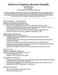 31 By Software Developer Resume Format Resume Format