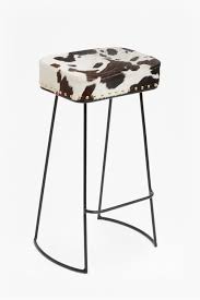 Stylish, sleek and comfortable, barstools add the perfect touch of contemporary cool to your kitchen or dining area. Cowhide Roger Bar Stool Collection French Connection