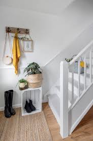 What is the process of coloring the wooden stairs in a residential building? How To Paint A Staircase Rustoleum Spray Paint