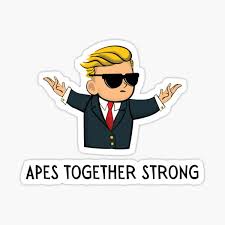 Nevafomo.com has everything a crypto trader needs. Apes Together Strong Stickers Redbubble