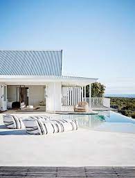 Escape Modern Beach House White Beach Houses Beach House Interior