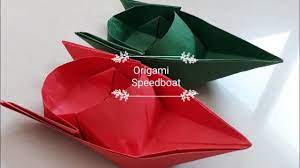 You can use any colorful a4 paper and decorate the boat with markers and stickers. Origami Paper Speedboat How To Make A Cool Paper Speed Boat Paper Speed Boat That Floats On Water