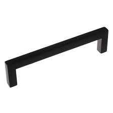Yet, putting these beautiful cherrywood handles on your white cupboards will give your. Gliderite 5 Inch Matte Black Solid Square Bar Pull Handle Pack Of 25 Overstock 26440613