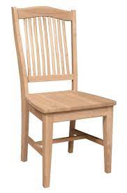 It is sold unfinished, allowing you to finish it to match other stair parts or decor in your home. Unfinished Dining Chairs And Finished Dining Chairs Unfinishedfurnitureexpo