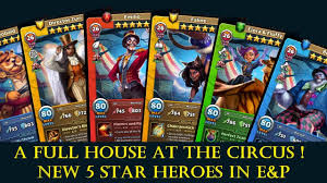 Here you can find all heroes of the empires & puzzles game, with stats and cards of each. Empires Puzzles Starfall Circus Event New Heroes And Summons Attempt At The New Portal Youtube