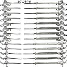 All the systems shown here are from atlantis rail. Buy Lulultn 30 Pairs Stainless Steel Cable Railing Hardware Kit For 1 8 Cable Railing System Adjustable Angle T316 Marine Grade Online In Indonesia B086c2h853