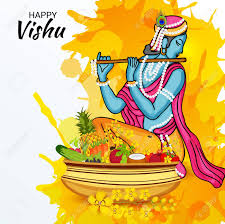 Let's usher in the new beginning and banish all our worries. Happy Vishu Isolated On Colorful Presentation Royalty Free Cliparts Vectors And Stock Illustration Image 98661753
