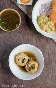 The Chef And Her Kitchen Pani Puri Recipe Mumbai Style Ragda Pani Puri Puri Recipes Pani Puri Recipe Indian Food Recipes