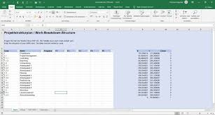 Der projektstrukturplan oder auch kurz psp ist das herzstück eines jeden projektes. Automatischer Projektstrukturplan Mit Excel Tech Code