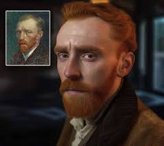 Vincent van Gogh Portrait Reconstructed with AI: This image was  reconstructed by Artificial Intelligence based