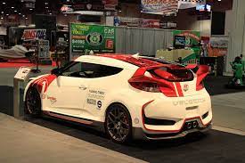 Hyundai Veloster Velocity Rally Car Sema Show Hyundai Veloster Kumho Tires K Car