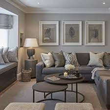 Inspiration for a modern living room in london with beige walls, a ribbon fireplace, a wall mounted tv and white floors. 20 Beautiful Living Room Decorations Home Decor Diy Ideas Elegant Living Room Tan Living Room Living Room Color Schemes