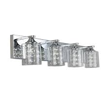 Chrome bathroom lights are the most popular as they. Chrome Vanity Lights At Lowes Com
