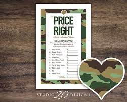 Instant Download Green Camo Baby Shower Games Printable Etsy Baby Shower Camo Camo Baby Stuff Camouflage Baby Shower