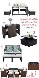 Decorate Your Patio Or Balcony Like A Pro With These Affordable And Space Saving Outdoor Furnitu Furniture For Small Spaces Home Decor Outdoor Furniture Design
