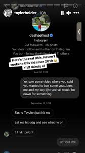 Everyone can say anything that they want, but i'm happy dude. Tiktoker Tayler Holder Responds To Rapper Ddg Accusing Him Of Racism Dexerto