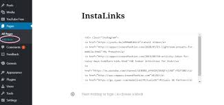 You can title the new page linktree or link page or instagram links. How To Create Your Own Linktree Why I Stopped Using Linktree Cappuccino And Fashion