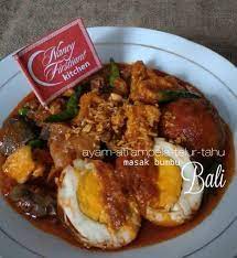 Resep Ayam Ati Ampela Telur Tahu Bumbu Bali Oleh Nancy Firstiant S Kitchen Recipe Resep Makanan Asia Resep Ayam Resep Masakan Indonesia