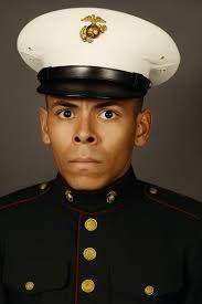 Hey this is Young Marine Lance corporal Jarrell and we just had four  recruits graduate and two of them got honor roll, so they are PFCs, do were  really proud.