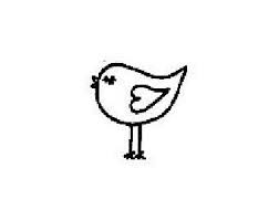 Cute Bird Silhouette Bird Outline Little Bird Tattoos Silhouette Clip Art