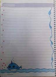 صور تزيين كراسات اطفال أجمل الرسومات على الدفتر المدرسي بالعربي نتعلم page borders design colorful borders design floral border design