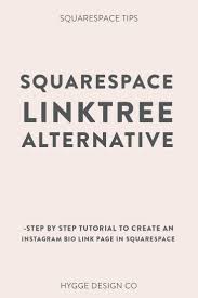 If You Re Still Using Linktree For Your Instagram Bio You May Want To Reconsider With This Simp Squarespace Website Design Squarespace Squarespace Web Design