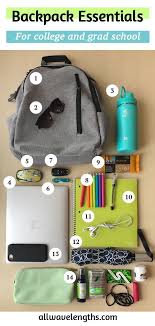 The Post Appeared First On School Diy School Bag Essentials College Backpack Essentials Backpack Essentials