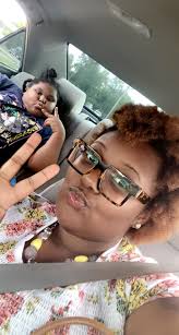 The best part of being a big sister is that she acts just like me 😂🥰💗  anything to see that smile 😊 yeah Chloe & Charity we Fredrick Ray girls  😘😘