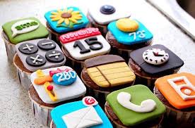 Iphone Cupcakes Iphone Cake Fun Cupcakes Cupcake Cakes