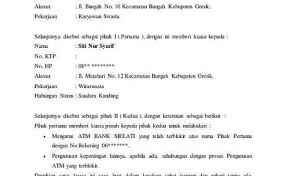 Prosedur cara pembatalan daftar haji. Bagaimana Membuat Surat Kuasa Ahli Waris Taspen Blog Cute766