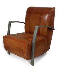 Casa Padrino Vintage Industrial Real Leather Lounge Chair All Colors Luxury Living Room Armchair Industrial Design Furniture Buffalo Leather