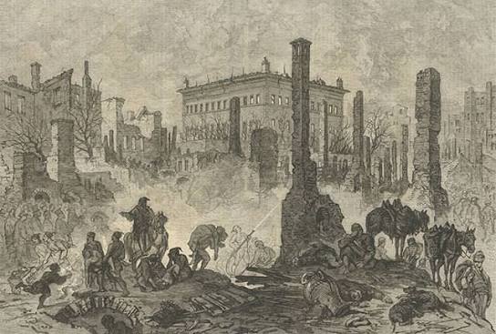 ILLUSTRATED LONDON NEWS, JULY 2, 1876 VIEW OF THE RUINS AFTER THE GREAT FIRE AT CONSTANTINOPLE · The Urban Imagination