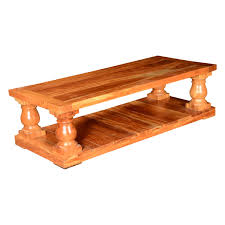 This table kit features our table lift hardware, which allows the tabletop to lift and pull forward to create added height ideal in smaller spaces where multiple tables may not be an option. Two Tier Wood Rectangle Baluster Coffee Table