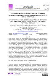 Look through examples of tetapi translation in sentences, listen to pronunciation and learn grammar. Move Structure Of Abstracts Published In English Studies English Download Table