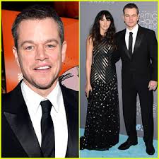 «sie will keinen meiner filme. Matt Damon Brings His Wife Luciana To Critics Choice Awards 2016 2016 Critics Choice Awards Critics Choice Awards Luciana Damon Matt Damon Just Jared