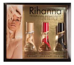 Product details rihanna unleashes her inhibitions with the scent's prominent top notes, which give fans a glimpse into her native barbados with layers of guava nectar, mandarin and pear. Buy Rihanna Fragrance Collection At Mighty Ape Nz