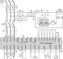 ATV61HU40N4 - ATV61 4 kW 5HP 480V 3 phases EMC IP20 with ...