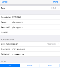 ¿necesita encontrar la mejor gratis vpn con velocidades de conexión rápidas y protocolos de seguridad confiables? Ikev2 Vpn Manual Setup On Ios Devices My Private Network Global Vpn Service Provider