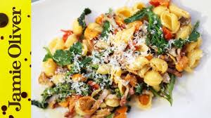 Indulge in our delicious risotto and pasta recipes, find delicious takes on italian classics like lasagne and seafood tagliatelle and learn how to make a basic risotto recipe that you can then mix and match to make your own. Gennaro S Pancetta Pumpkin Pasta Youtube
