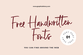 21 Handwritten Fonts You Can Download And Use For Free Graphic Delivery If you are quite lazy to learn calligraphy yourself, but you do want to use. 21 handwritten fonts you can download