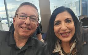 Bernie's beach greeting and warnings