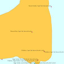 Pleasant Bay Cape Cod Massachusetts Tide Chart