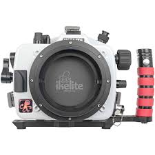 ikelite underwater housing for canon t6i with dry lock port mount