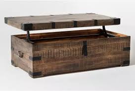 Lift top coffee table, yofe end table with hidden storage and open shelf, modern coffee table, rectangle tea table for living room, wood coffee table furniture, 43.3l x 18w x 18.5h, walnut, y3011. Wally Lift Top Trunk Coffee Table In 2021 Coffee Table Trunk Coffee Table Living Spaces Decorating Coffee Tables