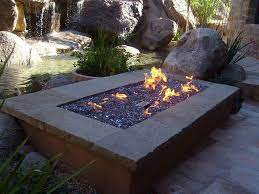 Do It Yourself Ready To Finish 72 Rectangle Fire Pit Kit Outdoor Fire Pit Fire Pit Kit Rectangular Fire Pit
